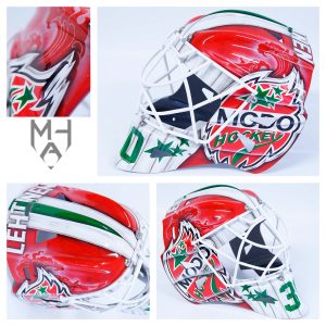 Lassi Lehtinen Wall goalie mask Modo