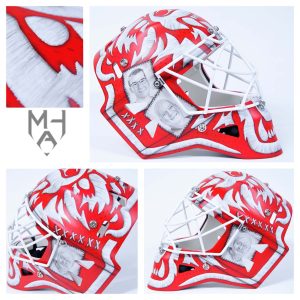 Mikko Halme Art Niklas Rubin mask Porin Ässät Liiga 2025